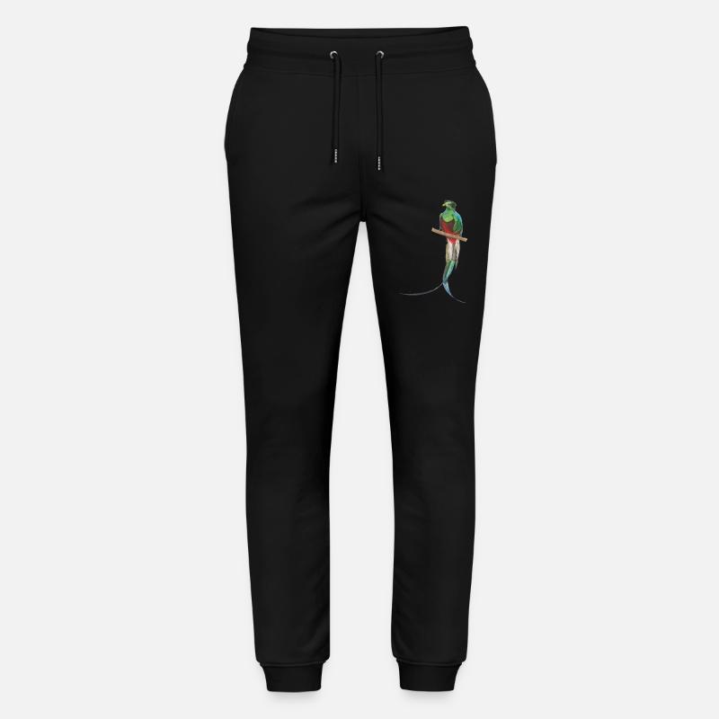 Quetzal Vogel Paradiesvogel - Stanley/Stella Unisex Bio Jogginghose Mover  - Schwarz