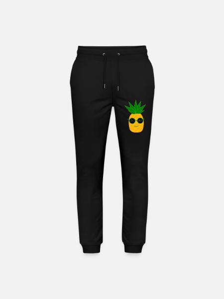 Pineapple Summer Festival - Stanley/Stella Mover Unisex Organic Jogging Trousers - black