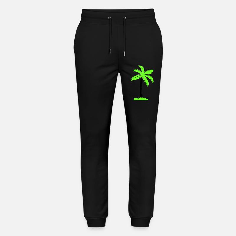 palme - Stanley/Stella Unisex Bio Jogginghose Mover  - Schwarz