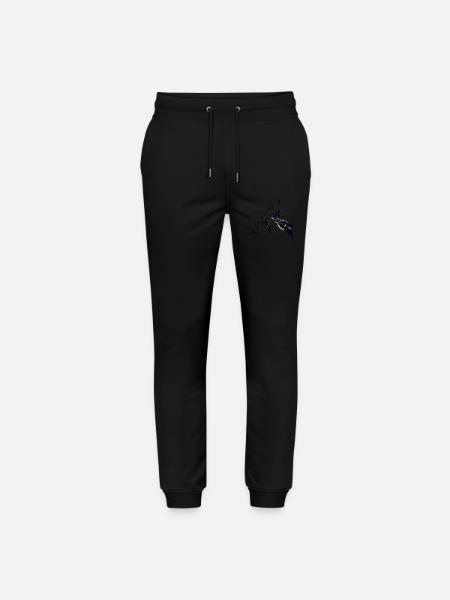 Sideeye Eye Side Eye Handwriting - Stanley/Stella Mover Unisex Organic Jogging Trousers - black