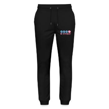 A different elephant - Stanley/Stella Mover Unisex Organic Jogging Trousers - black - Front - Marisol (170cm) & Nik (191cm)