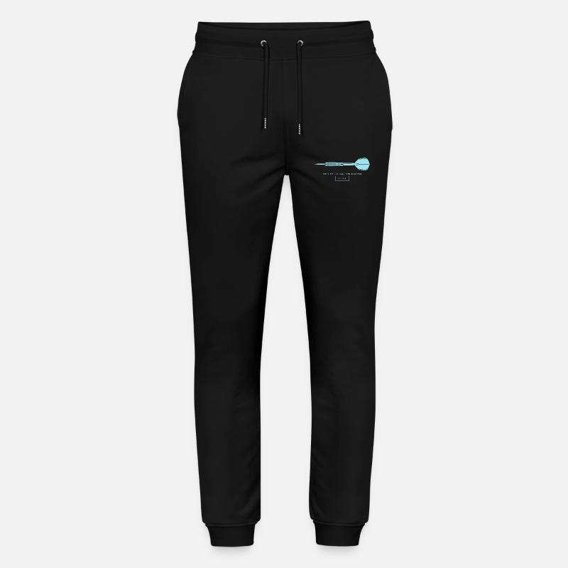 Dart Illustration Technische Blaupause Dartpfeil - Stanley/Stella Unisex Bio Jogginghose Mover  - Schwarz