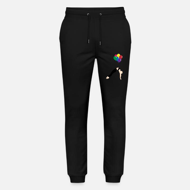 Luftballon - Stanley/Stella Unisex Bio Jogginghose Mover  - Schwarz