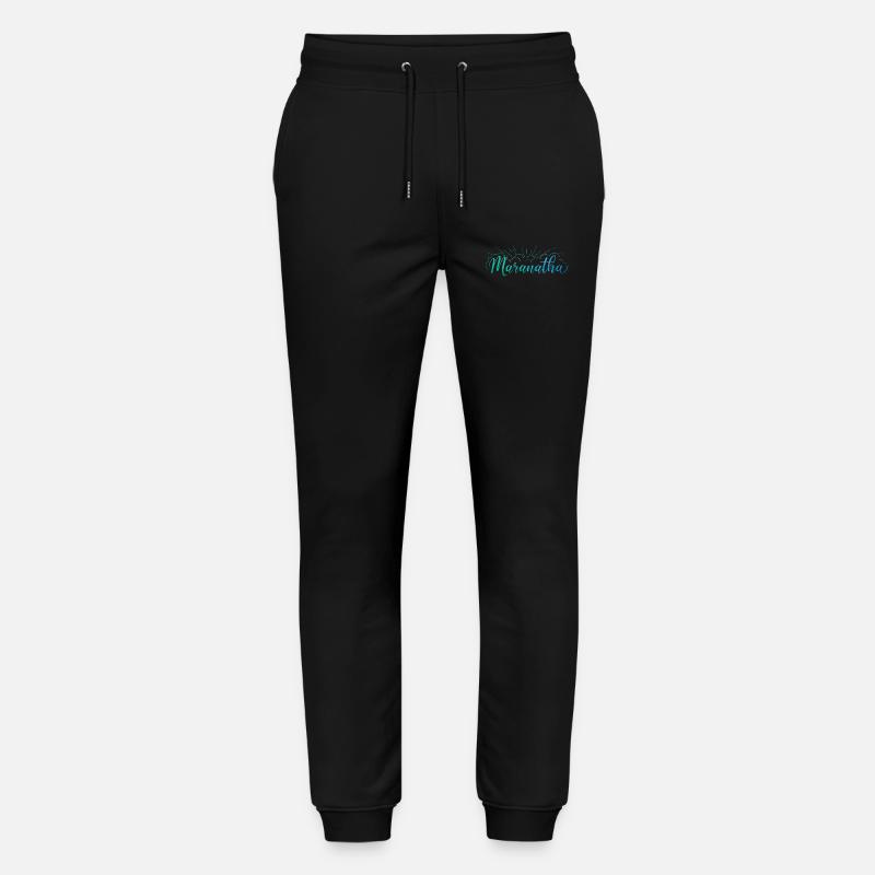Maranatha - Stanley/Stella Unisex Bio Jogginghose Mover  - Schwarz
