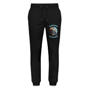 Summer is Coming - Stanley/Stella Mover Unisex Organic Jogging Trousers - black - Front - Marisol (170cm) & Nik (191cm)