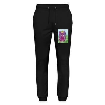 Zauberhafte Fee - Stanley/Stella Unisex Bio Jogginghose Mover  - Schwarz - Vorne - Marisol (170cm) & Nik (191cm)