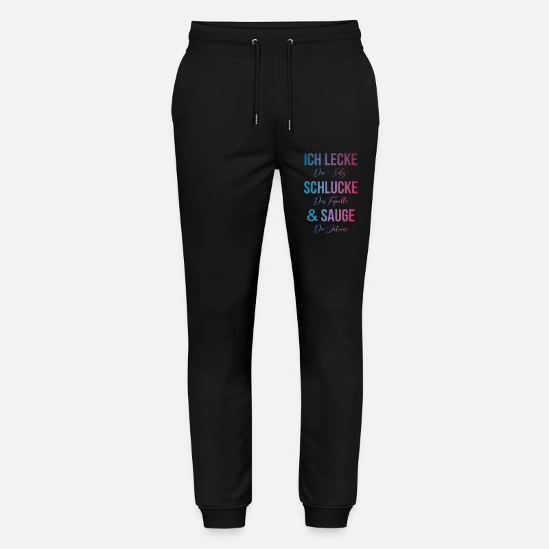 Tequila lécher, avaler, sucer - Pantalon de jogging bio MOVER Stanley/Stella unisexe - noir