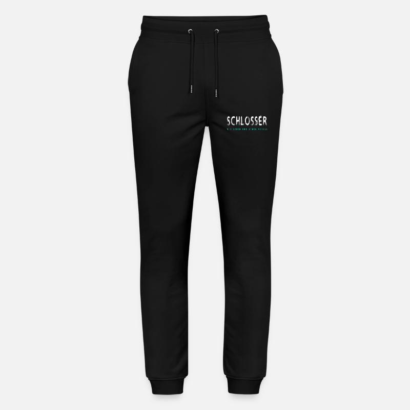 Schlosser Handwerker Design - Stanley/Stella Unisex Bio Jogginghose Mover  - Schwarz
