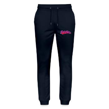 Car Detailer, Car Lover, Vehicle Detailer - Stanley/Stella Mover Unisex Organic Jogging Trousers - navy - Front - Marisol (170cm) & Nik (191cm)