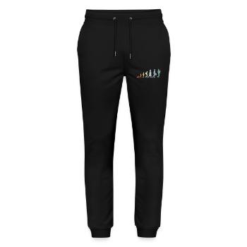 Développement d’un corniste - Pantalon de jogging bio MOVER Stanley/Stella unisexe - noir - Devant - Marisol (170cm) & Nik (191cm)