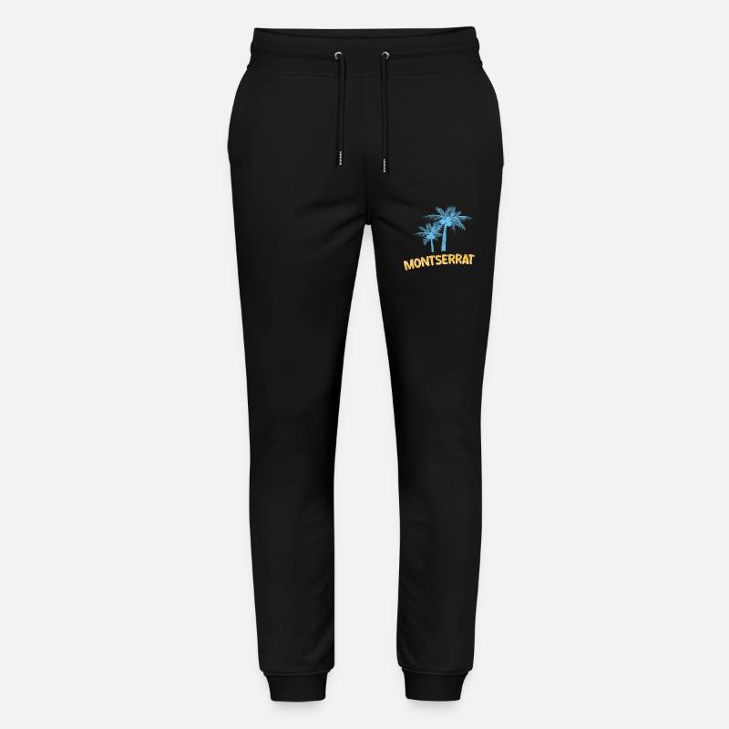 Montserrat - Pantalon de jogging bio MOVER Stanley/Stella unisexe - noir