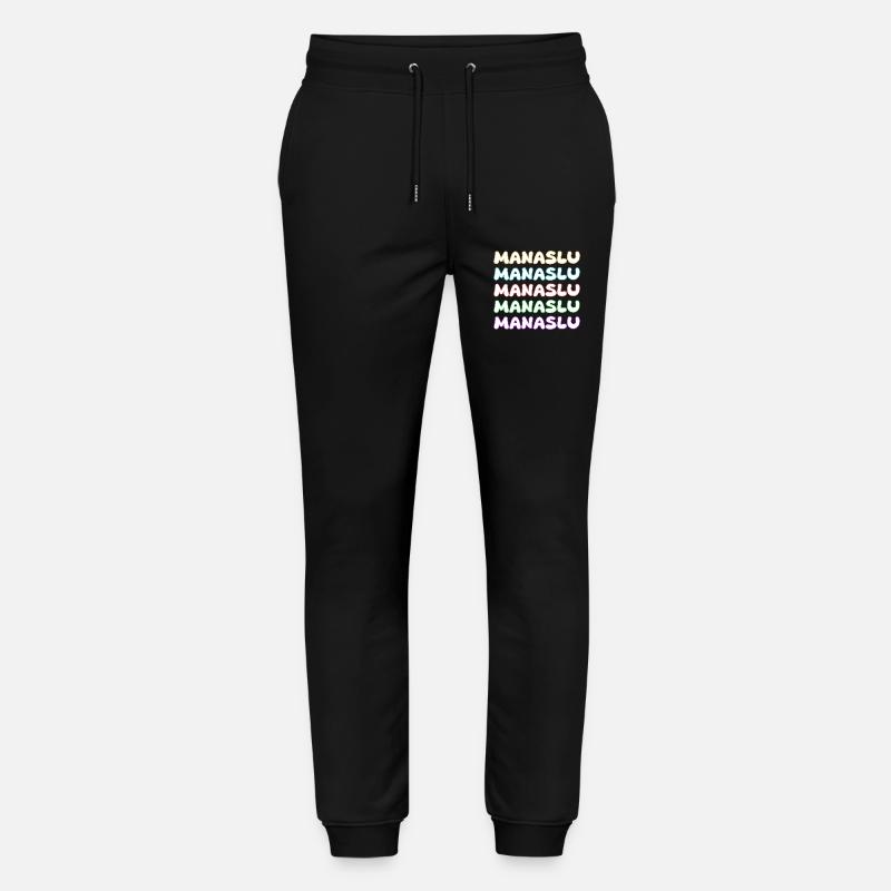 Climbing Manaslu - Stanley/Stella Mover Unisex Organic Jogging Trousers - black