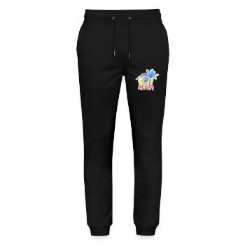 Kenya - Pantalon de jogging bio MOVER Stanley/Stella unisexe - noir - Devant - Marisol (170cm) & Nik (191cm)