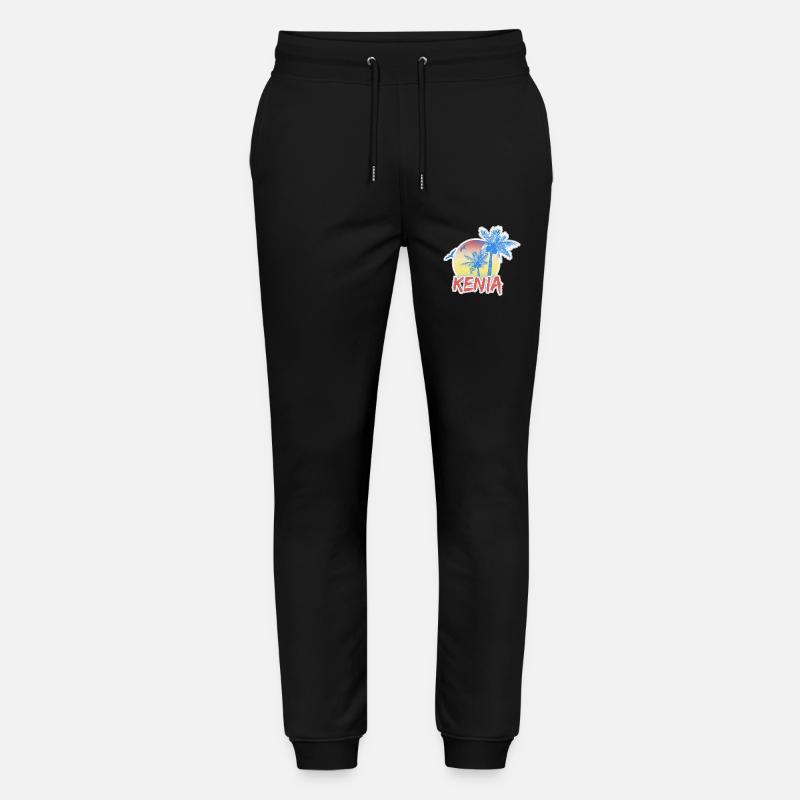Kenia - Stanley/Stella Unisex Bio Jogginghose Mover  - Schwarz