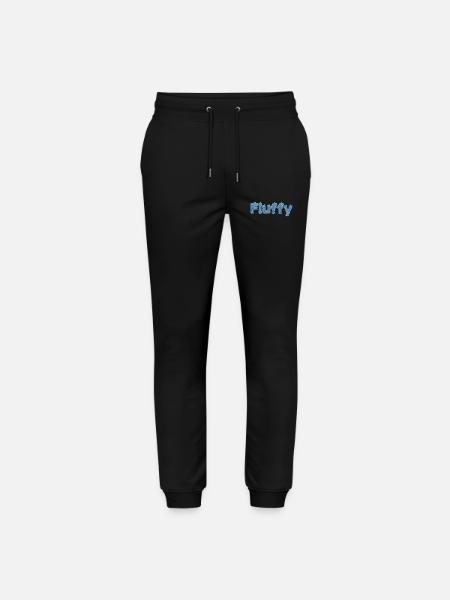 Fluffy - Stanley/Stella Unisex Bio Jogginghose Mover  - Schwarz