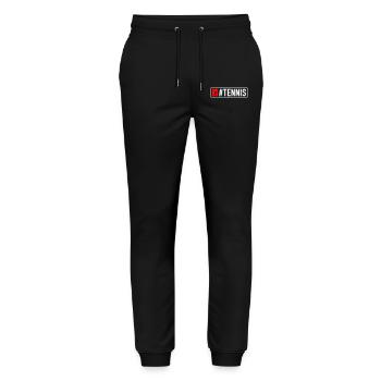 #Tennis - Stanley/Stella Mover Unisex Organic Jogging Trousers - black - Front - Marisol (170cm) & Nik (191cm)