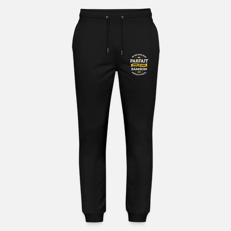 SAMSON PARFAIT - PRENOM SAMSON - Pantalon de jogging bio MOVER Stanley/Stella unisexe - noir