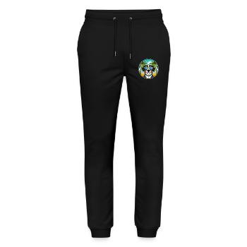 Lunettes de soleil Entlebucher Mountain Dog Breed Cartoon - Pantalon de jogging bio MOVER Stanley/Stella unisexe - noir - Devant - Marisol (170cm) & Nik (191cm)