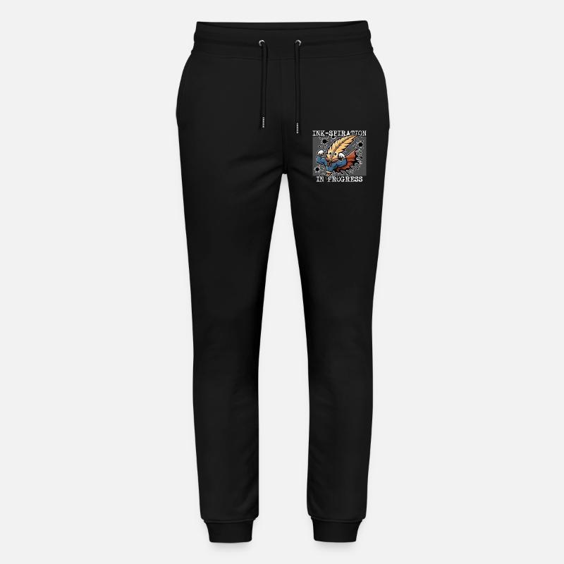 INK-INSPIRATION EN COURS - Pantalon de jogging bio MOVER Stanley/Stella unisexe - noir