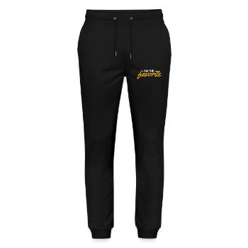 I'm The Favorite - Funny Gift - Stanley/Stella Mover Unisex Organic Jogging Trousers - black - Front - Marisol (170cm) & Nik (191cm)