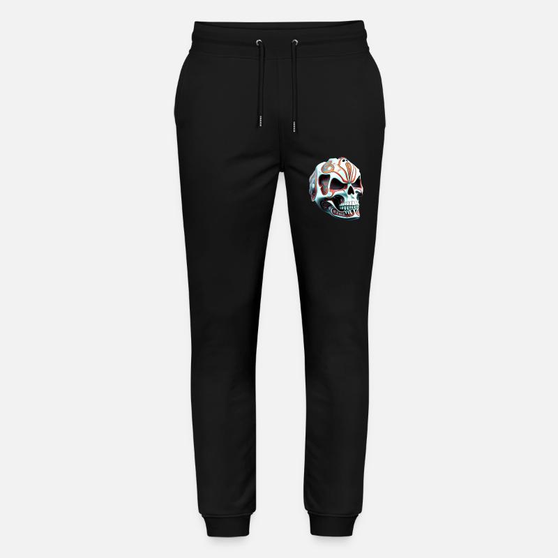 Schädel Nr. 1 - Stanley/Stella Unisex Bio Jogginghose Mover  - Schwarz