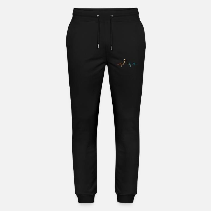 Tischlerherzschlag - Geschenkidee - Stanley/Stella Unisex Bio Jogginghose Mover  - Schwarz