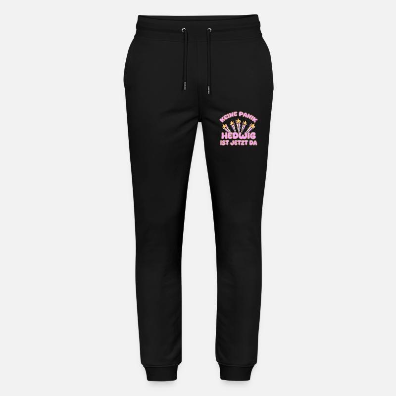 Hedwig - Stanley/Stella Unisex Bio Jogginghose Mover  - Schwarz