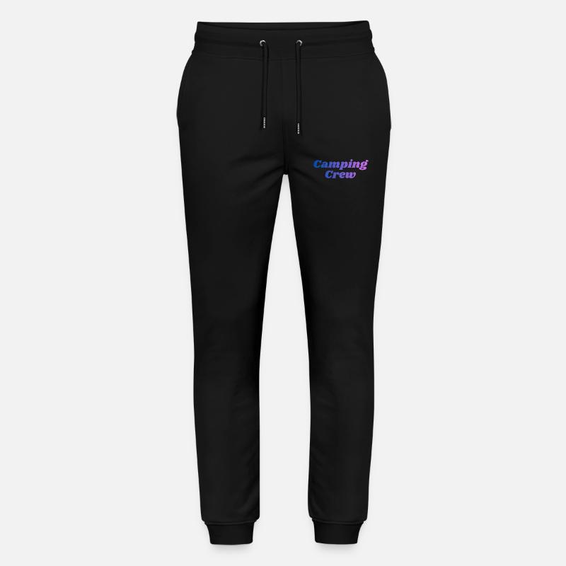 Équipe de camping - Pantalon de jogging bio MOVER Stanley/Stella unisexe - noir
