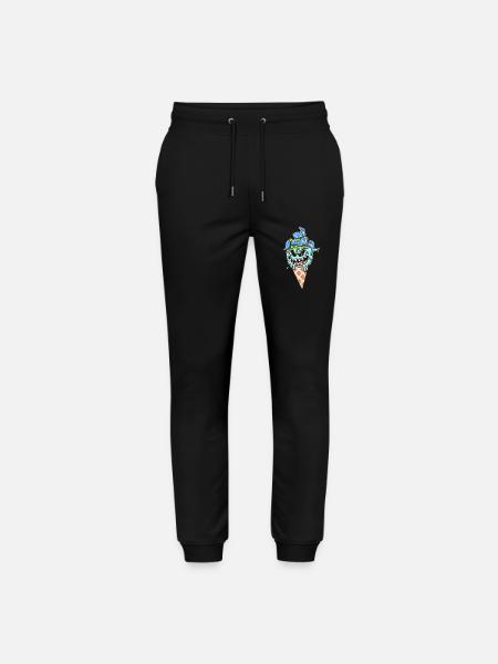 Eiswaffel-Monster - Stanley/Stella Unisex Bio Jogginghose Mover  - Schwarz