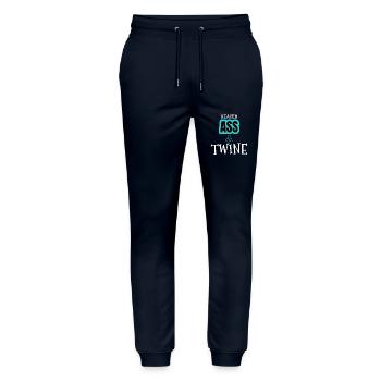 Heaven Ass & Twine - Stanley/Stella Unisex Bio Jogginghose Mover  - Navy - Vorne - Marisol (170cm) & Nik (191cm)