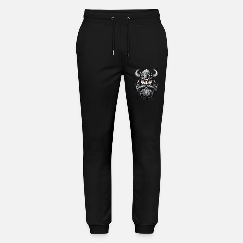 gehörnter Helm - Stanley/Stella Unisex Bio Jogginghose Mover  - Schwarz