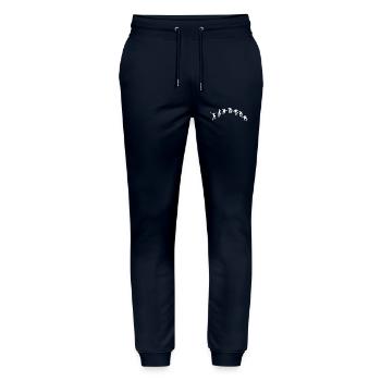 Snowboard Snowboardfahrer Geschenk Snowboardsport - Stanley/Stella Unisex Bio Jogginghose Mover  - Navy - Vorne - Marisol (170cm) & Nik (191cm)