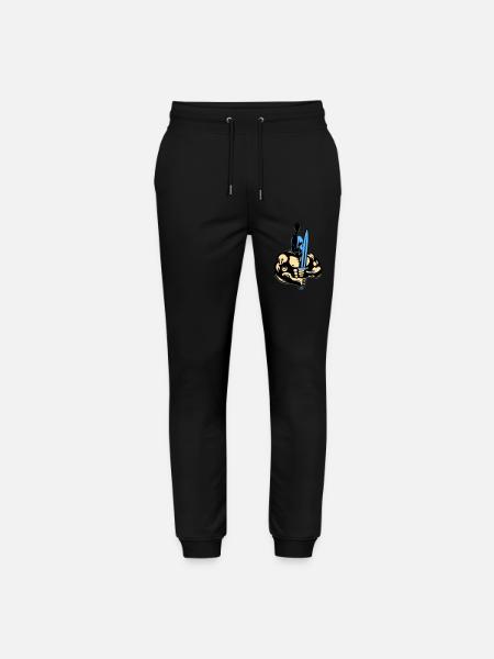 Sparta Warrior - Stanley/Stella Mover Unisex Organic Jogging Trousers - black