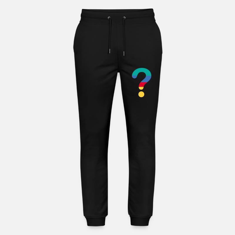 Point d’interrogation ? - Pantalon de jogging bio MOVER Stanley/Stella unisexe - noir