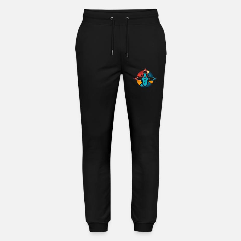 Logo - Pantalon de jogging bio MOVER Stanley/Stella unisexe - noir