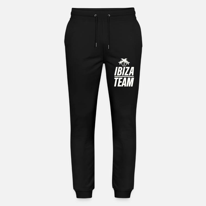 ibiza team - Stanley/Stella Unisex Bio Jogginghose Mover  - Schwarz