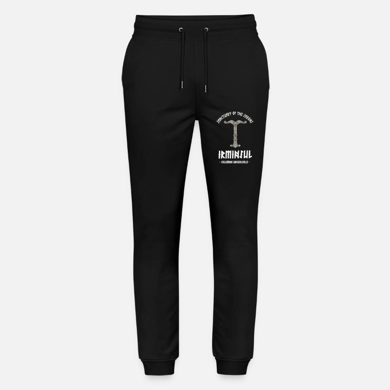 Irminsul - Pilier du monde - Pantalon de jogging bio MOVER Stanley/Stella unisexe - noir