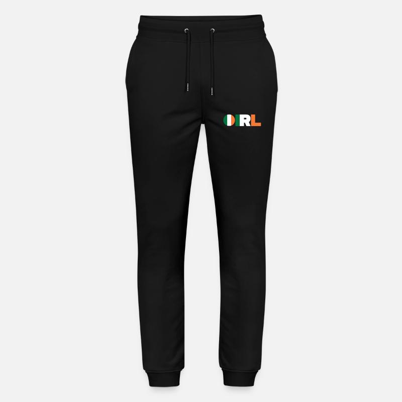 Irland - Stanley/Stella Unisex Bio Jogginghose Mover  - Schwarz