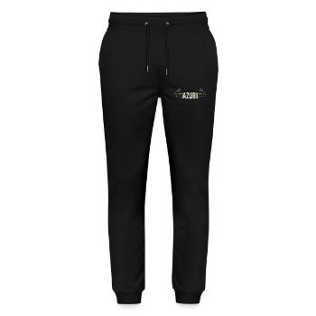 Trainee design for trainees and apprentices - Stanley/Stella Mover Unisex Organic Jogging Trousers - black - Front - Marisol (170cm) & Nik (191cm)