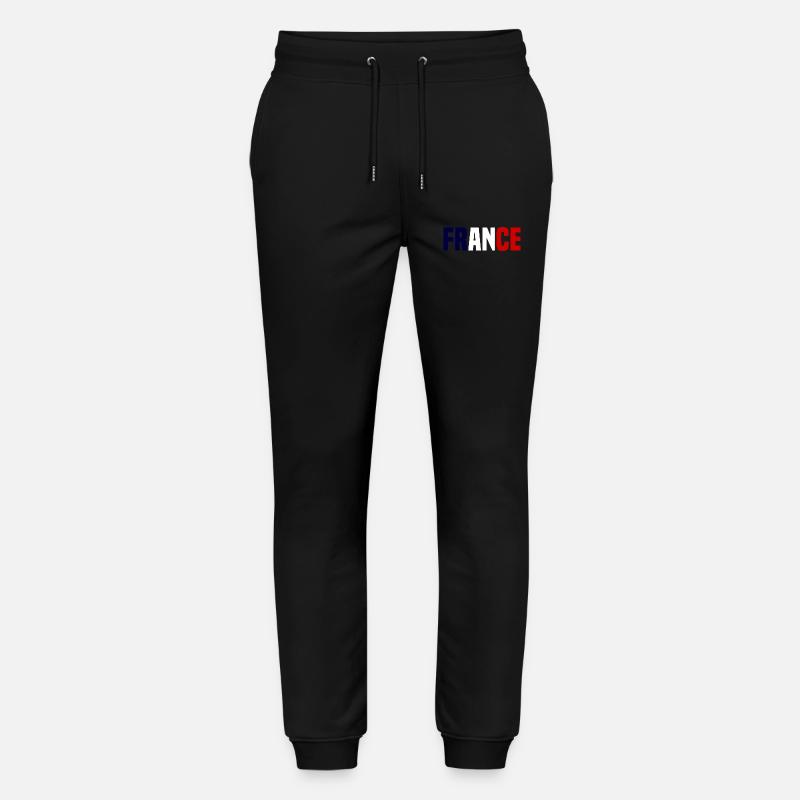 Frankreich im Gegensatz - Stanley/Stella Unisex Bio Jogginghose Mover - Schwarz