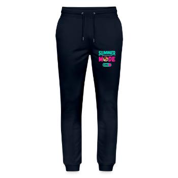 Sommermodus Ein - Stanley/Stella Unisex Bio Jogginghose Mover  - Navy - Vorne - Marisol (170cm) & Nik (191cm)