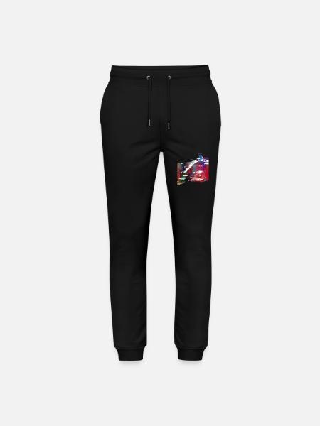 Racing #racing #sport - Stanley/Stella Mover Unisex Organic Jogging Trousers - black