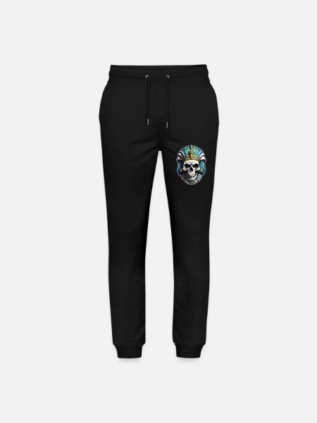 Pharaoh- Mummy - Egypt - Stanley/Stella Mover Unisex Organic Jogging Trousers - black