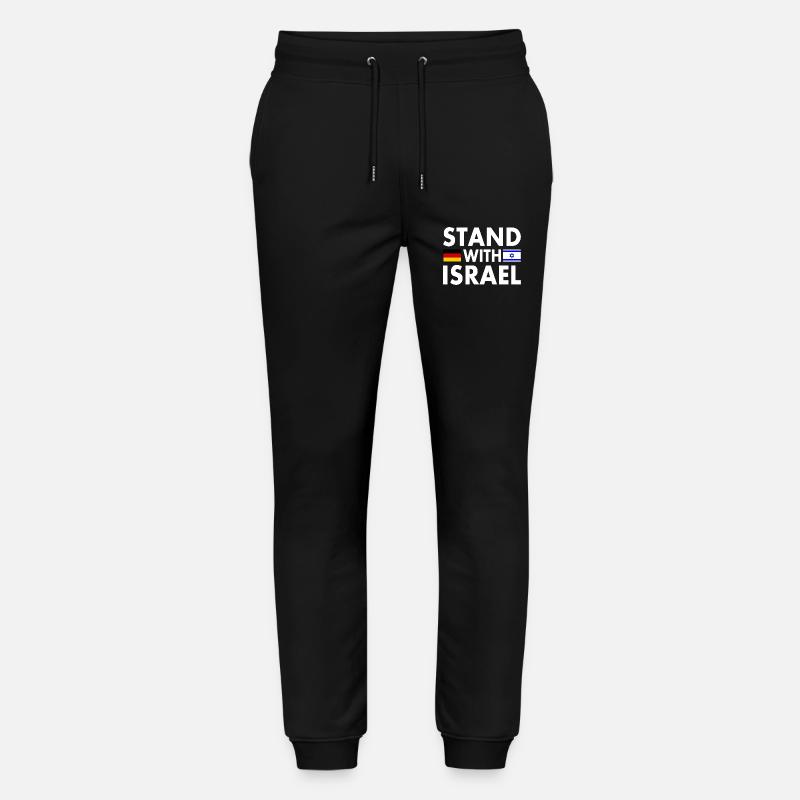 Israel - Stanley/Stella Unisex Bio Jogginghose Mover  - Schwarz