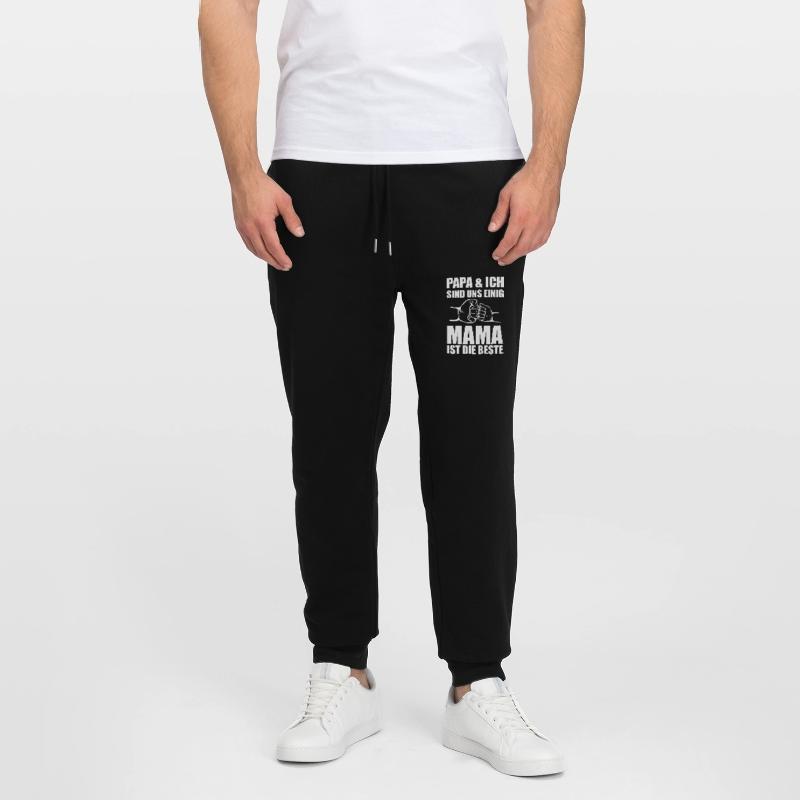Mutter Spruch Geschenk Mama Muttertag Stanley/Stella Unisex Bio Jogginghose Mover 