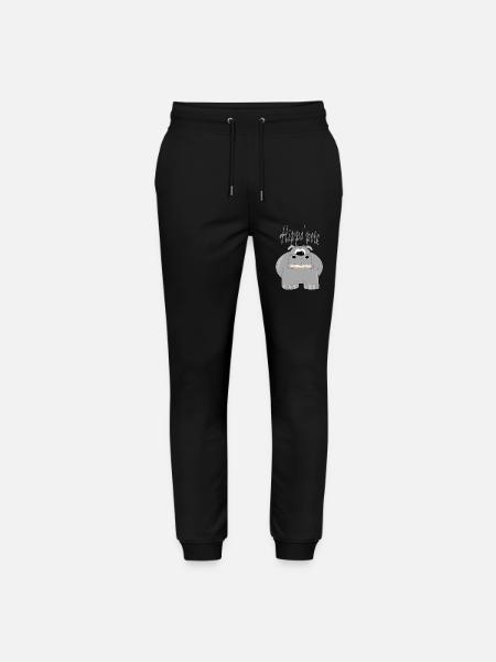 Hippo pote - Pantalon de jogging bio MOVER Stanley/Stella unisexe - noir