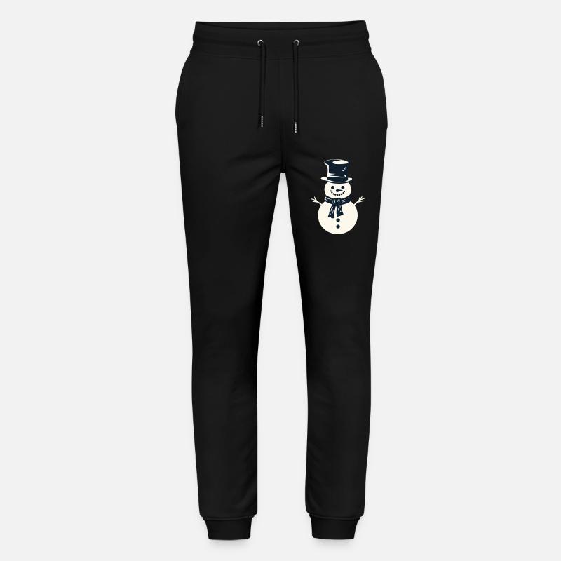 Fröhliche Schneemann-Magie - Stanley/Stella Unisex Bio Jogginghose Mover  - Schwarz