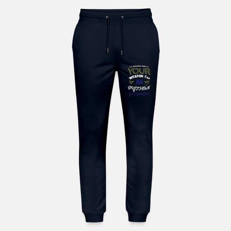 C Sharp Programming Gift Present Doctor Stanley/Stella Mover Unisex Organic Jogging Trousers