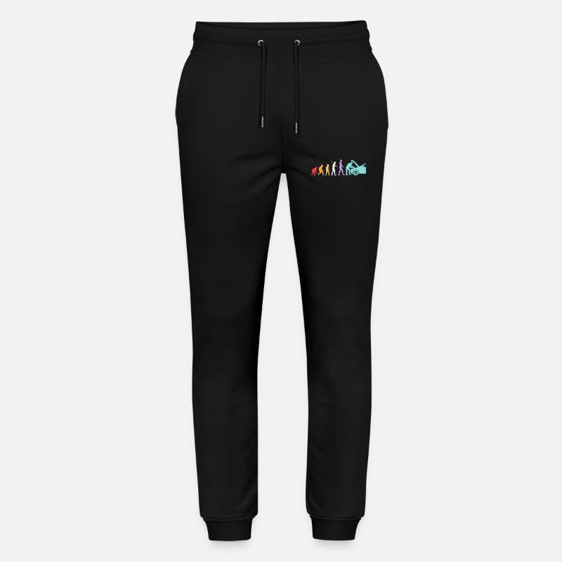 Evolution Mechanic Humor Mechanic Garage - Stanley/Stella Mover Unisex Organic Jogging Trousers - black