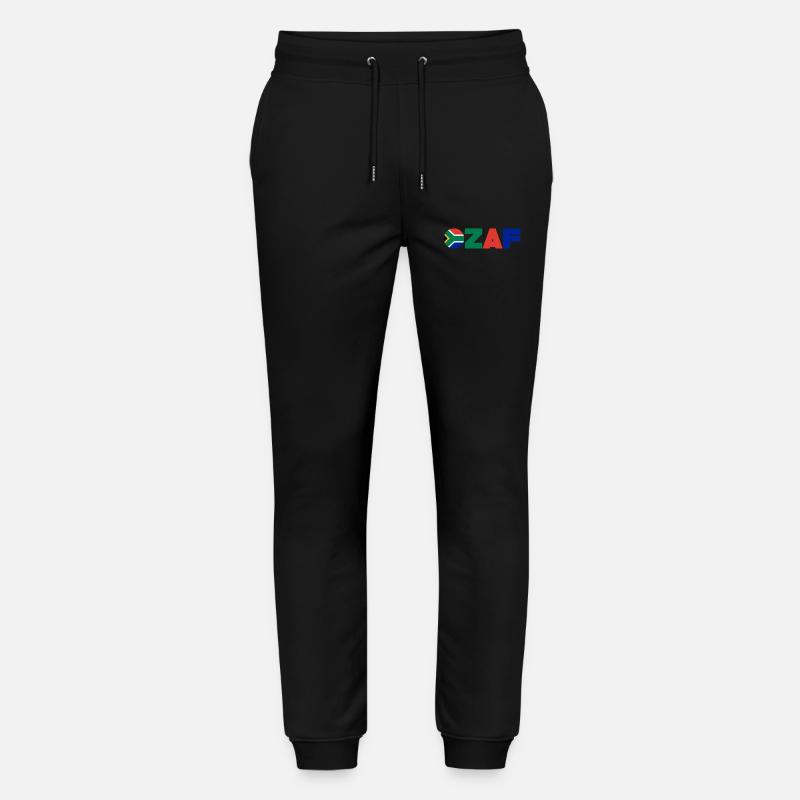 Südafrika - Stanley/Stella Unisex Bio Jogginghose Mover  - Schwarz